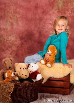 Kindergarten Foto Motiv Nr.2 mit dem Thema: Bärchen