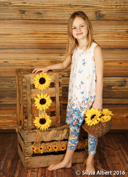 Kindergarten Foto Motiv Nr.2 mit dem Thema: Blumen 2