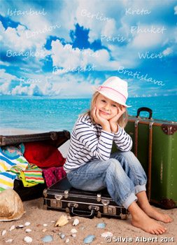 Kindergarten Foto Motiv Nr.2 mit dem Thema: Auf Reisen