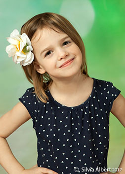 Kindergarten Portrait Frühling